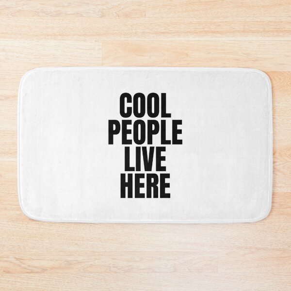 Item preview, Cool people live here designed and sold by Dondonmart.