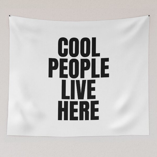 Item preview, Cool people live here designed and sold by Dondonmart.