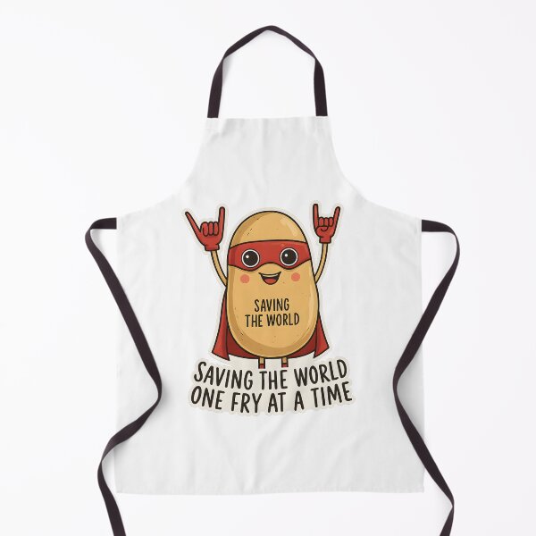 Item preview, Funny Superhero Potato Saving World designed and sold by Mastermind-Art.
