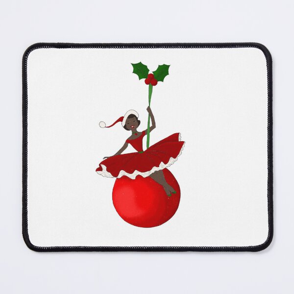 Item preview, Vintage Woman on a Christmas Decoration designed and sold by AnnabethQuinn.