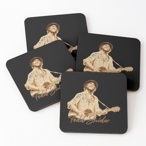 Item preview, Todd Snider Smiling Musician With Guitar designed and sold by ferminhays.