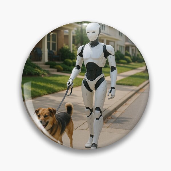 Item preview, “Futurist Android – Ready for Tomorrow” designed and sold by TheWonkyEaselCo.