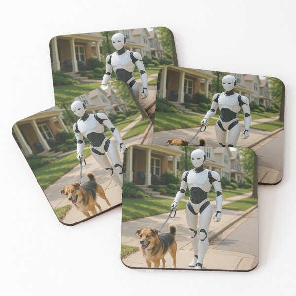 Item preview, “Futurist Android – Ready for Tomorrow” designed and sold by TheWonkyEaselCo.