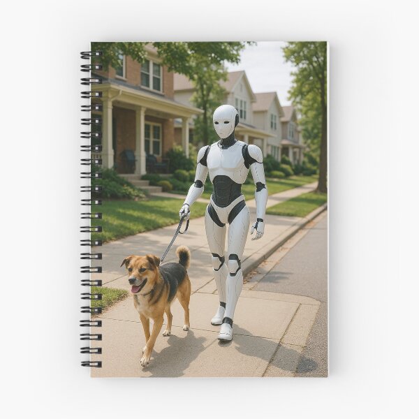 Item preview, “Futurist Android – Ready for Tomorrow” designed and sold by TheWonkyEaselCo.
