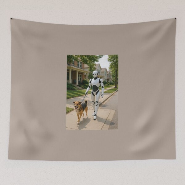 Item preview, “Futurist Android – Ready for Tomorrow” designed and sold by TheWonkyEaselCo.