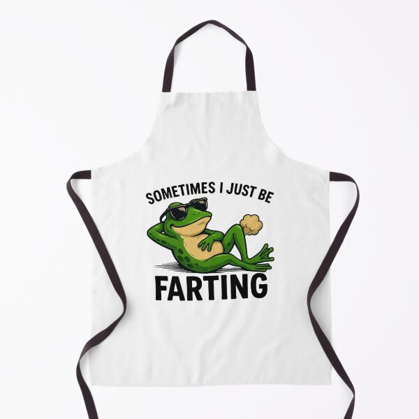 Item preview, Funny Farting Frog Relaxed Creature Moment designed and sold by ajifujpost.