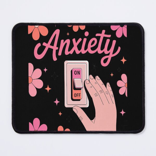 Item preview, Anxiety On Switch On Off Mental Health Awareness designed and sold by TeamLequid.