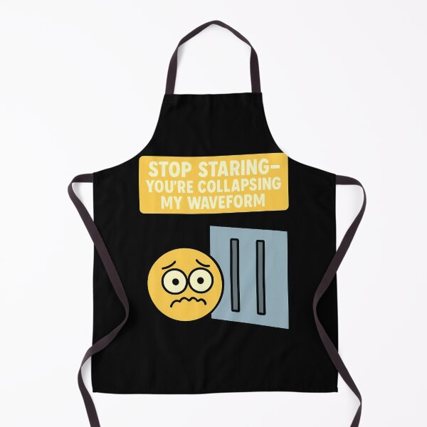 Item preview, Double Slit Test Quantum Waveform Humor Funny Physics Design designed and sold by TeeTimeTreasure.