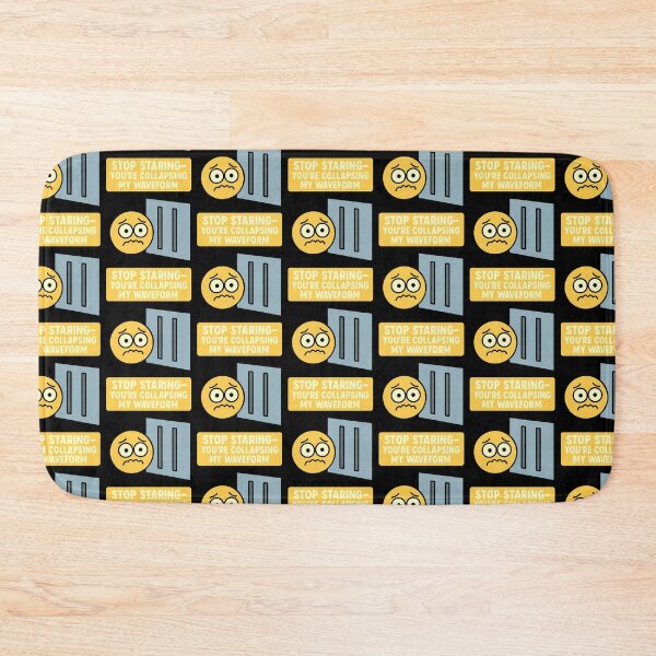Item preview, Double Slit Test Quantum Waveform Humor Funny Physics Design designed and sold by TeeTimeTreasure.