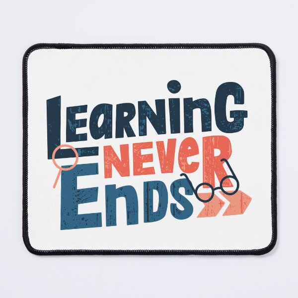 Item preview, Learning Never Ends - motivation designed and sold by CapriCreatives.