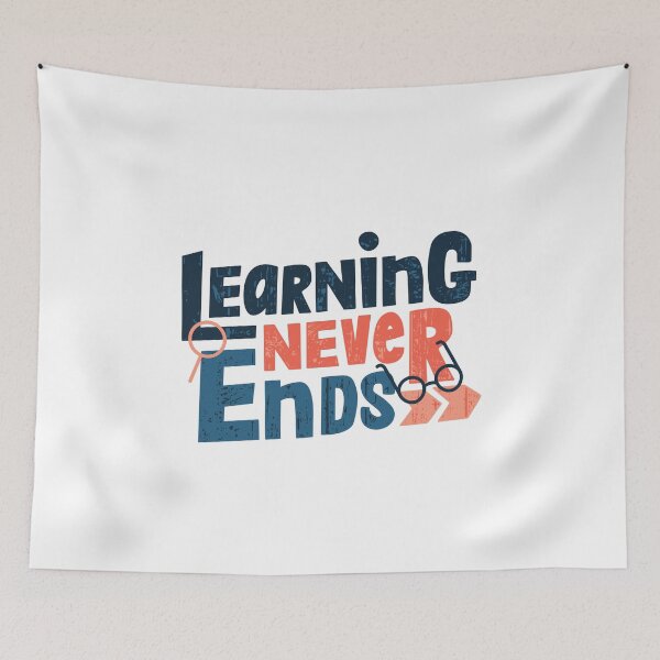 Item preview, Learning Never Ends - motivation  designed and sold by CapriCreatives.