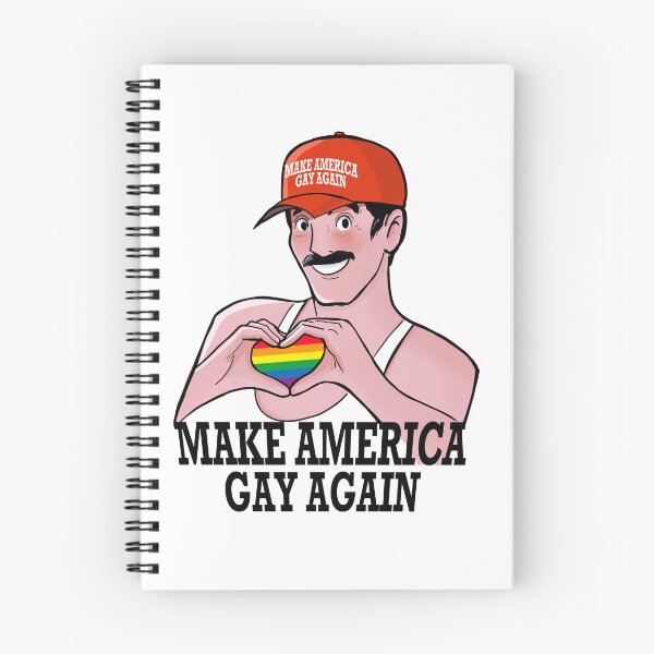 Item preview, MAKE AMERICA GAY AGAIN designed and sold by MarchalCartoon.