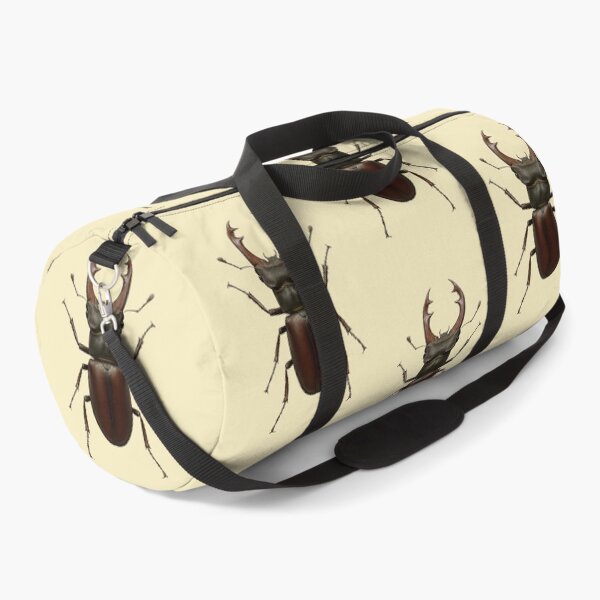 Item preview, “Stag Beetle Majesty – Horned Insect Illustration” designed and sold by TheWonkyEaselCo.