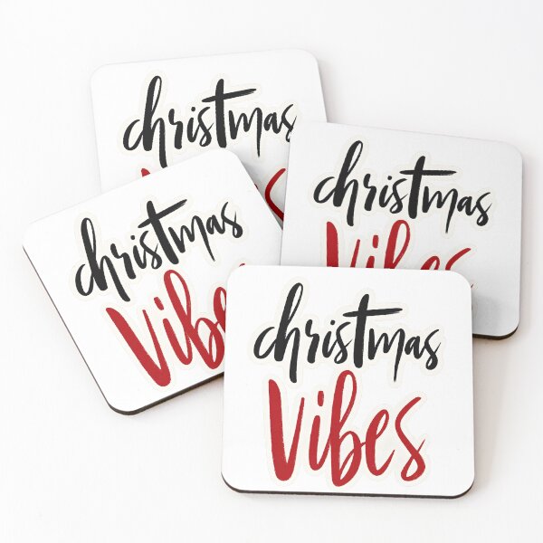 Item preview, Bold Handwritten Christmas Vibes Typography designed and sold by Mastermind-Art.