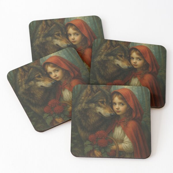 Item preview, Little Red Riding Hood and the Wolf designed and sold by Mauswohn.