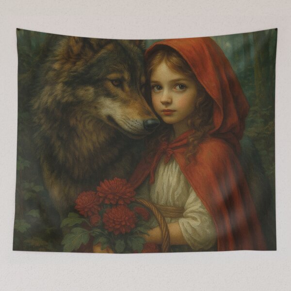 Item preview, Little Red Riding Hood and the Wolf designed and sold by Mauswohn.