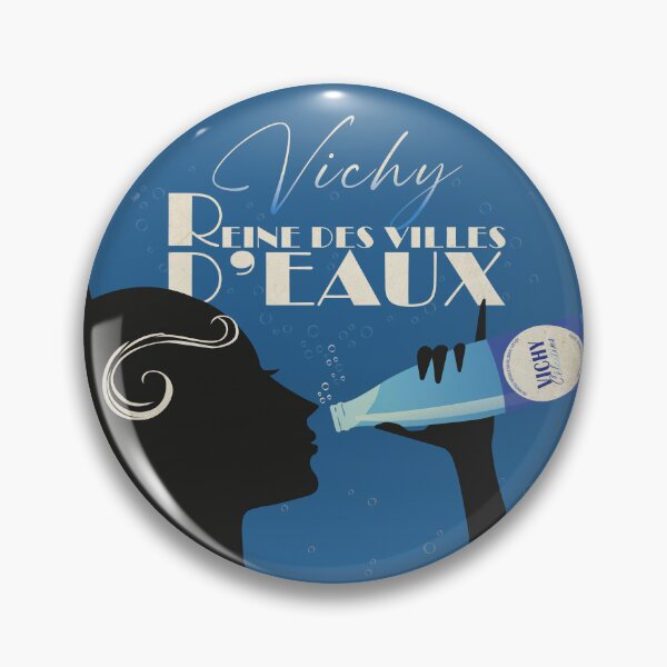 Item preview, Vichy, Queen of spa towns - blue designed and sold by LunaGr.