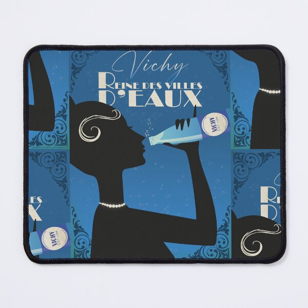 Item preview, Vichy, Queen of spa towns - blue designed and sold by LunaGr.