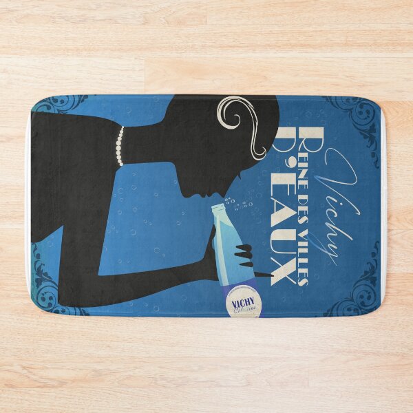 Item preview, Vichy, Queen of spa towns - blue designed and sold by LunaGr.