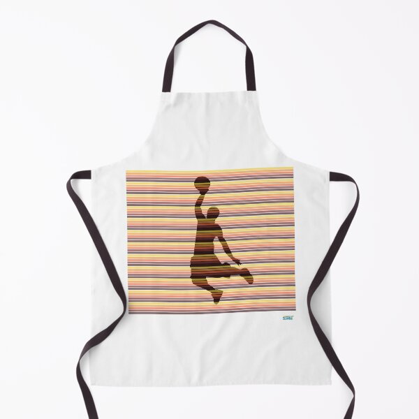 Item preview, SLAM DUNKING HOOPER T SHIRT with red stripes: Retro abstract basketball shirt designed and sold by SlanTee.