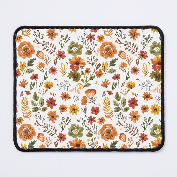 Item preview, Rustic Autumn Meadow: Watercolor Floral Pattern designed and sold by VIVID COLORS CLUB.