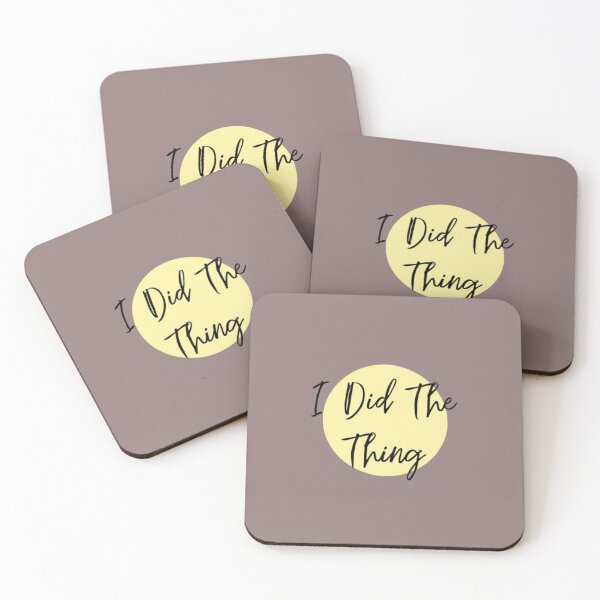 Item preview, I Did The Thing - Achievement Unlocked Motivation Sticker & Shirt designed and sold by arceeddesign.