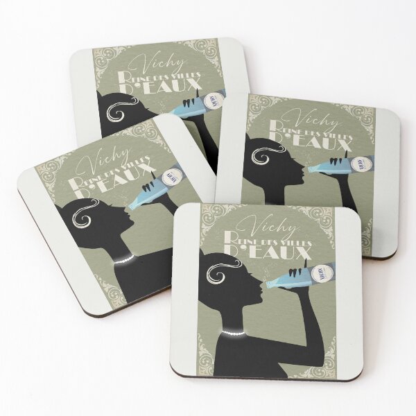 Item preview, Vichy, Queen of spa towns - green designed and sold by LunaGr.