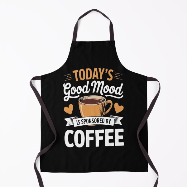 Item preview, Comical Today's Good Mood Sponsored By Coffee designed and sold by orlodrake.