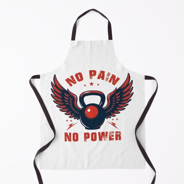 Item preview, NO PAIN NO POWER T-Shirt - Red Wings Kettlebell Functional Fitness Tee designed and sold by Design-Pro-21.