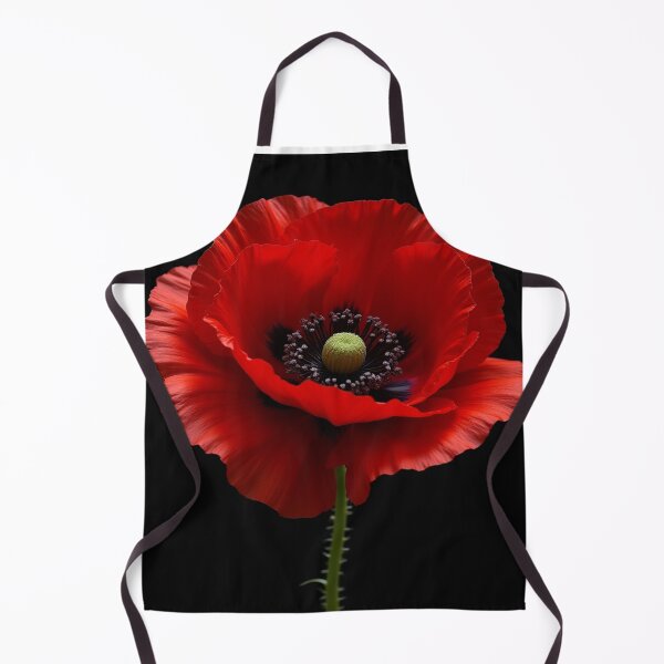 Artikelvorschau, Lebendiger Mohn – Kräftiges rotes Blumenkunst-Geschenkdesign entworfen und verkauft von Kloud99.