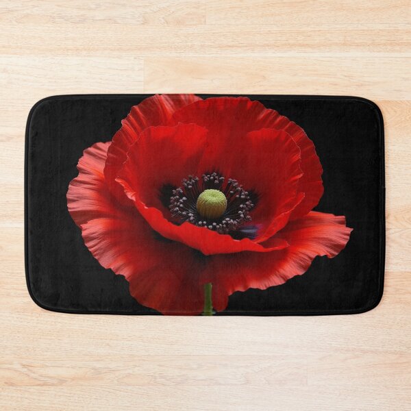 Artikelvorschau, Lebendiger Mohn – Kräftiges rotes Blumenkunst-Geschenkdesign entworfen und verkauft von Kloud99.