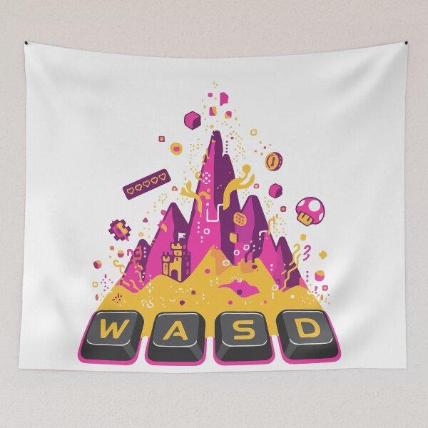 Item preview, WASD its what moves me - keyboard wasd gift for gamers designed and sold by Prtina.