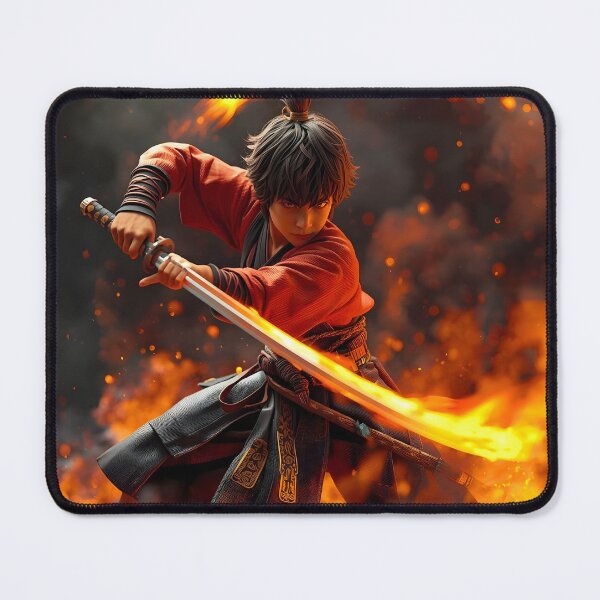 Item preview, Fire Samurai Boy designed and sold by Dorlax Colours.
