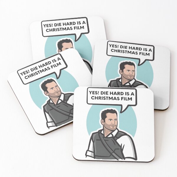 Item preview, YES! Die Hard is a Christmas Film! designed and sold by Vybify.