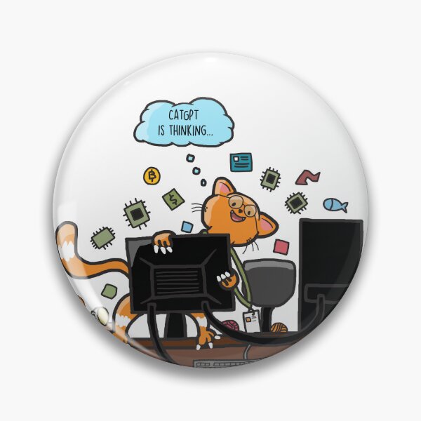 Item preview, CatGPT – Your AI Catpanion designed and sold by PeanutCandy.