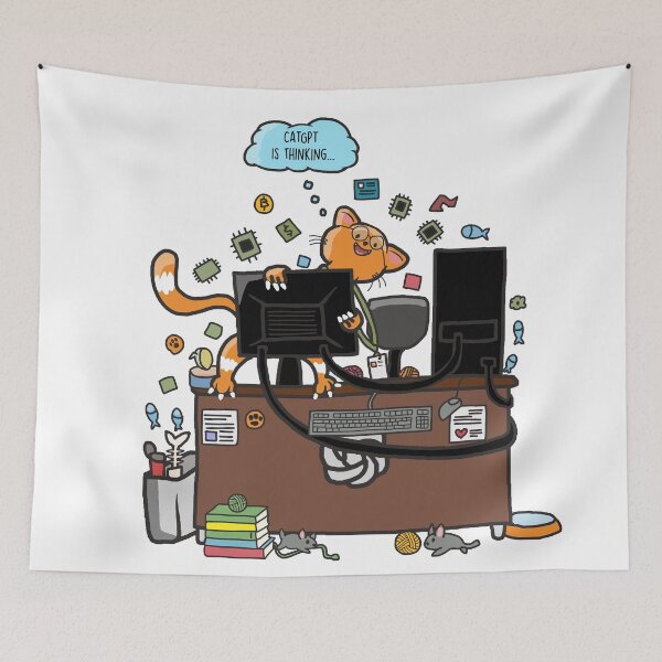 Item preview, CatGPT – Your AI Catpanion designed and sold by PeanutCandy.