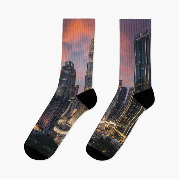 Item preview, fantastic skyline of Kuala Lumpur, Malaysia designed and sold by Mauswohn.