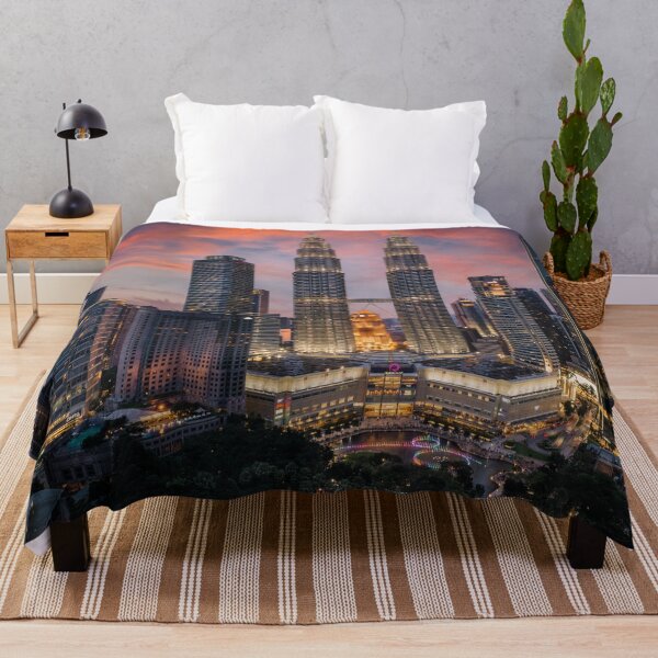 Item preview, fantastic skyline of Kuala Lumpur, Malaysia designed and sold by Mauswohn.