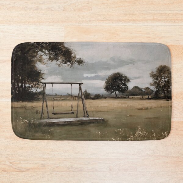 Item preview, Abandoned Swing in Serene Field designed and sold by lautir.