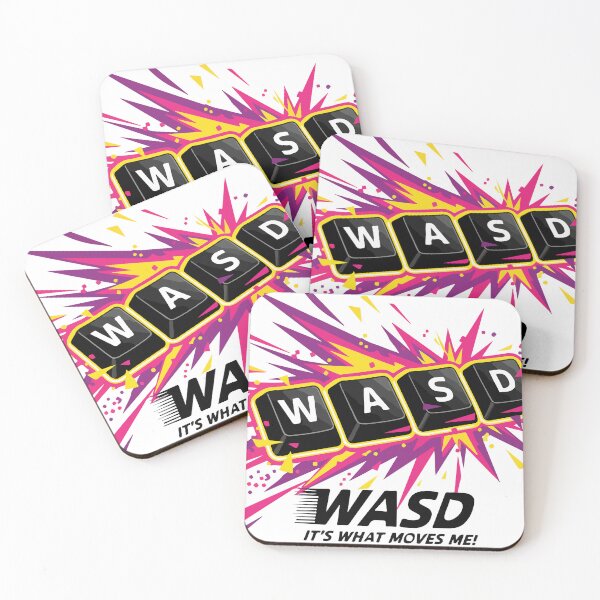 Item preview, WASD Movement Explosion - Gaming Energy designed and sold by Prtina.