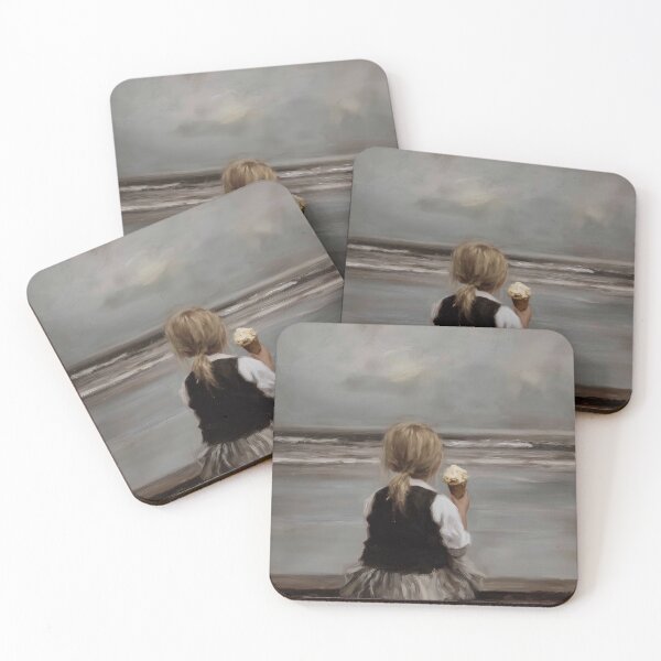 Item preview, Child with Ice Cream by the Sea designed and sold by lautir.
