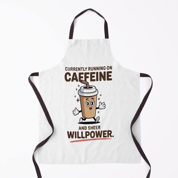 Item preview, Currently Running On Caffeine And Sheer Willpower designed and sold by orlodrake.