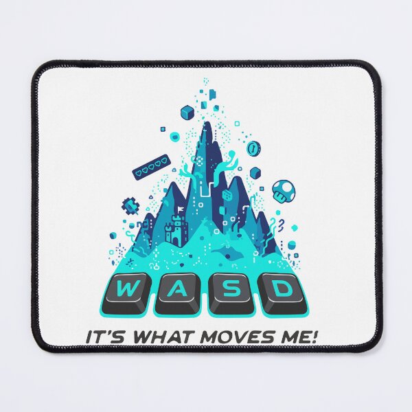 Item preview, WASD its what moves me - keyboard wasd gift for gamers designed and sold by Prtina.