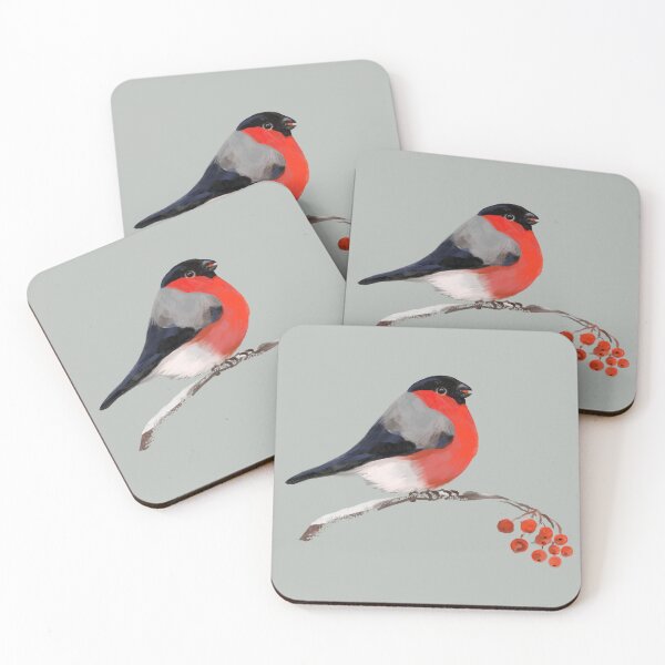 Item preview, Bullfinch designed and sold by Lemontreeart63.