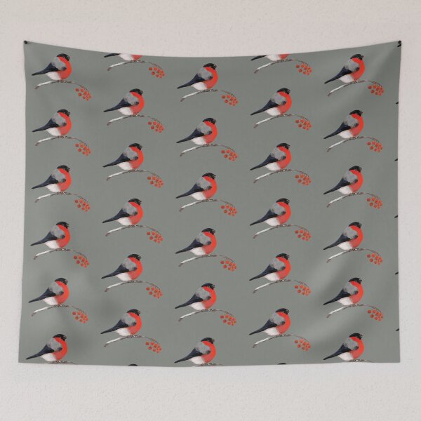 Item preview, Bullfinch designed and sold by Lemontreeart63.