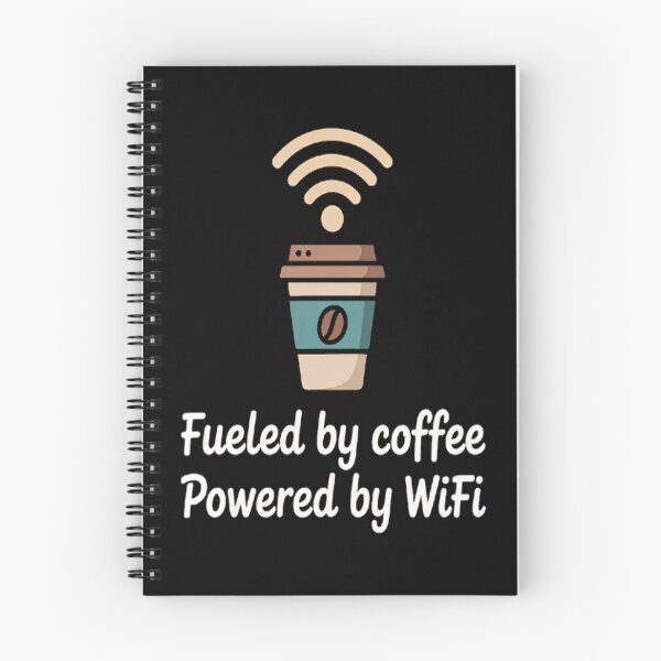 Item preview, Coffee Fueled by Coffee, Powered by WiFi designed and sold by Lucaseinar.