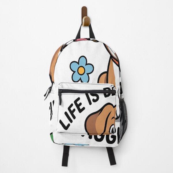 Item preview, Cute Dogs Saying Life is better with a wagging tail designed and sold by orlodrake.