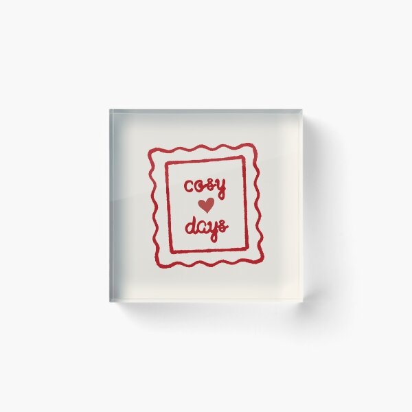 Item preview, Cosy Days designed and sold by Simplybloomco.