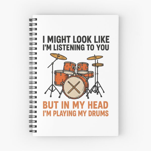 Item preview, I Might Look Like I'm Listening To You But In My Head Drums designed and sold by hemagamo.