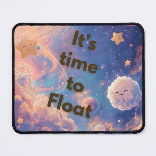 Item preview, Dreamy Kawaii Space Clouds – Cute Floating Galaxy Aesthetic Art designed and sold by Hallin.